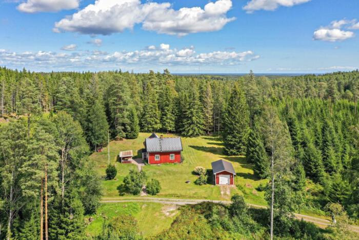 Schwedischer Waldhof -Marie- In Einsamer Lage Омоль Екстер'єр фото