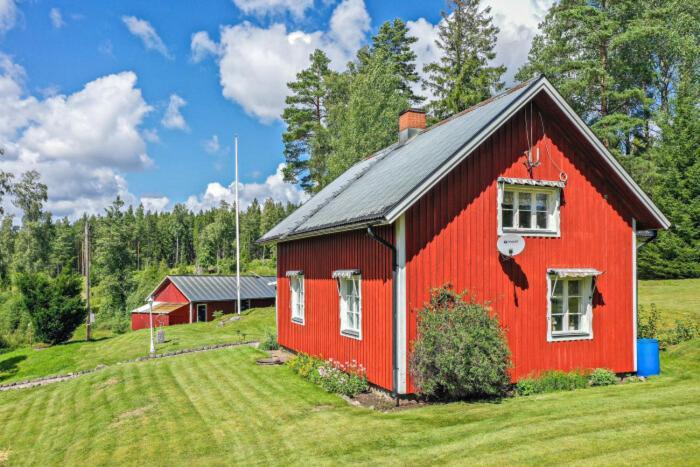 Schwedischer Waldhof -Marie- In Einsamer Lage Омоль Екстер'єр фото